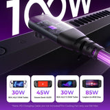 Accesoriu gaming Lisen Docking Station S1 (YL0423110005), HDMI 2.0 4K, 3x USB3.0, USB-C PD100W, Ethernet, 2x Cooling Fan, OLED, Negru