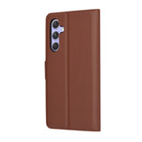 Husa de protectie Techsuit Leather Folio compatibil cu Samsung Galaxy A54, Maro