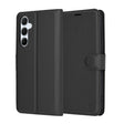 Husa de protectie Techsuit Leather Folio compatibil cu Samsung Galaxy A55 5G, Negru
