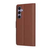 Husa de protectie Techsuit Leather Folio compatibil cu Samsung Galaxy S24 Plus, Maro