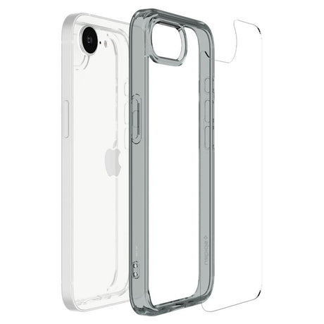 Spigen Ultra Hybrid ACS09531 szürke tok iPhone 16e és iPhone 17e készülékhez