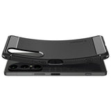 Husa de protectie Spigen Rugged Armor (ACS09591) compatibil cu Sony Xperia 1 VII, Negru Mat