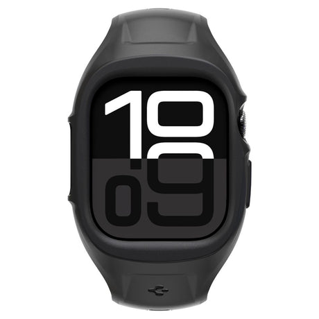Accesoriu smartwatch Spigen Liquid Air Pro (ACS09317) compatibil cu Apple Watch 10 46mm / Watch 11 46mm, Negru Mat