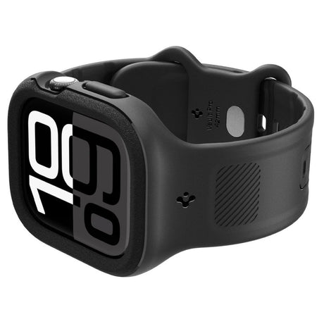 Husa de protectie smartwatch Spigen Caseology Vault (ACS09390) compatibil cu Apple Watch 10 42mm / Watch 11 42mm, Negru Mat