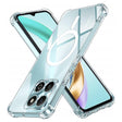 Husa de protectie Techsuit Shockproof Clear Silicone MagSafe compatibil cu Honor X6b, Transparent