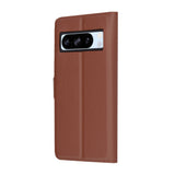 Husa de protectie Techsuit Leather Folio compatibil cu Google Pixel 8 Pro, Maro
