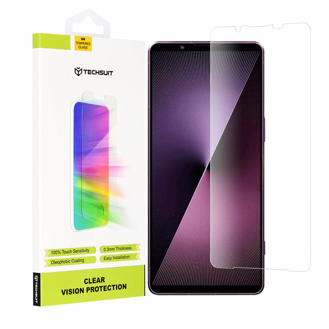 Folie de protectie Techsuit Clear Vision Glass compatibil cu Sony Xperia 1 VII, Transparent