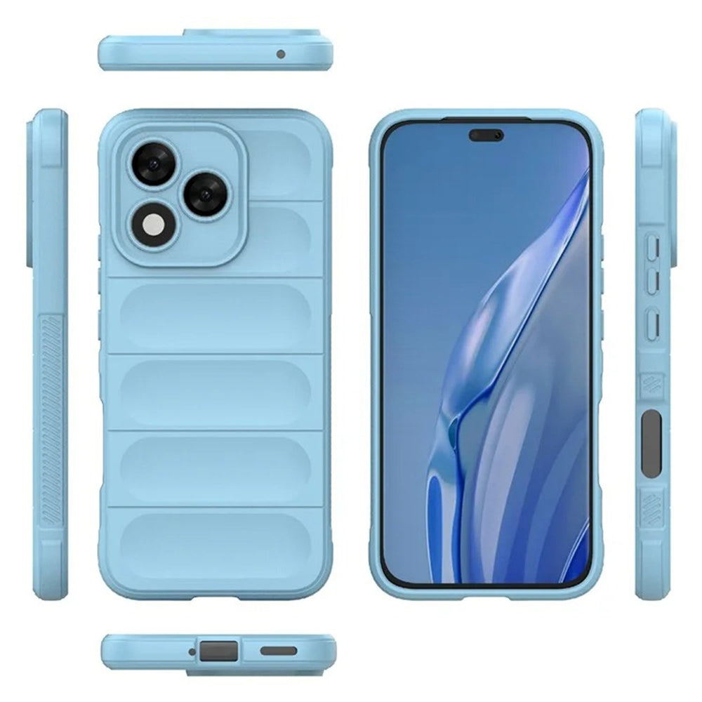 Husa de protectie Techsuit Magic Shield compatibil cu Honor 400 Lite, Bleu