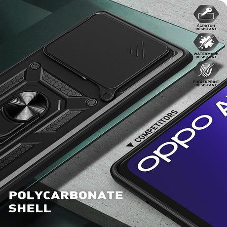 Husa de protectie Techsuit CamShield Series compatibil cu Oppo A5 Pro 4G / A5 Pro 5G, Negru