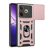 Husa de protectie Techsuit CamShield Series compatibil cu Oppo A5 Pro 4G / A5 Pro 5G, Roz Auriu