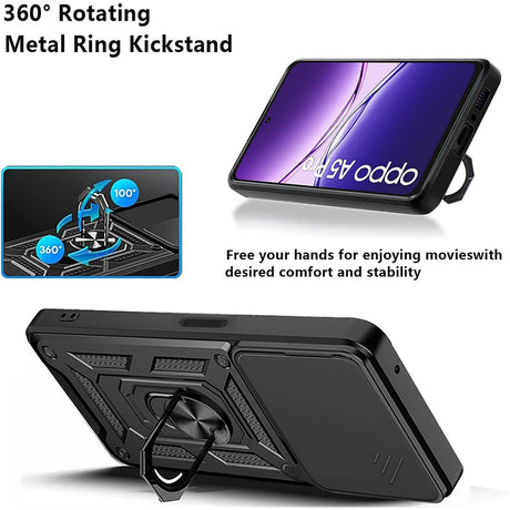 Husa de protectie Techsuit CamShield Series compatibil cu Oppo A5 Pro 4G / A5 Pro 5G, Albastru
