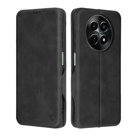 Husa de protectie Techsuit Safe Wallet Plus compatibil cu OnePlus 12R, Negru