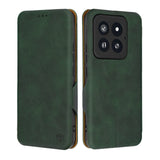 Husa de protectie Techsuit Safe Wallet Plus compatibil cu Xiaomi 14 Pro, Verde