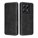 Husa de protectie Techsuit Safe Wallet Plus compatibil cu Xiaomi 14 Pro, Negru