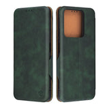 Husa de protectie Techsuit Safe Wallet Plus compatibil cu Xiaomi 14, Verde