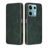 Husa de protectie Techsuit Safe Wallet Plus compatibil cu Xiaomi Redmi Note 13 5G, Verde