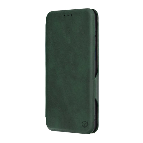 Husa de protectie Techsuit Safe Wallet Plus compatibil cu Motorola Moto G14, Verde