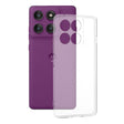 Husa de protectie Techsuit Clear Silicone compatibil cu Motorola Edge 60 Pro, Transparent