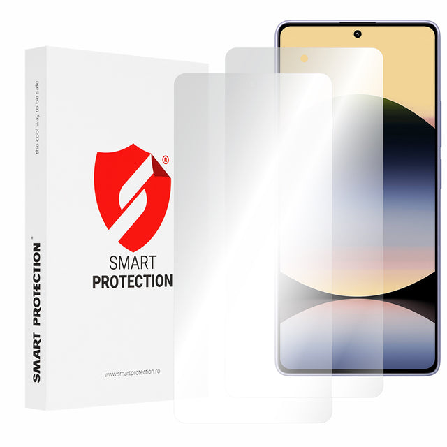 Folie de protectie Smart Protection Premium Classic (set de 2) compatibil cu Xiaomi Redmi Note 14S, Transparent
