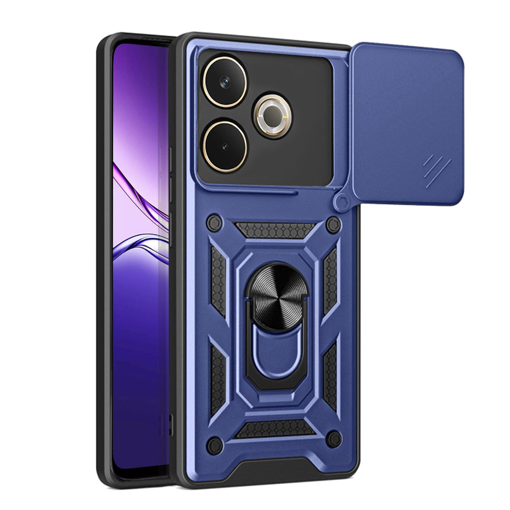 Husa de protectie Techsuit CamShield Series compatibil cu Oppo A5 Pro 4G / A5 Pro 5G, Albastru