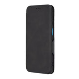 Husa de protectie Techsuit Safe Wallet Plus compatibil cu Samsung Galaxy A12 / A12 Nacho, Negru