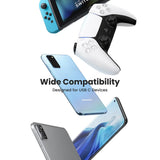 Cablu Ugreen US288 (60128), USB to Type-C, Fast Charging, 3A, 18W, 480Mbps, Nylon Braided, 2m, Gri Spatial