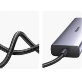 Hub/Dock Ugreen Docking Station CM512 (90568), Type-C to Type-C, 2x USB, HDMI 4K@30Hz, RJ45, SD/TF Card, 5Gbps, PD100W, Gri