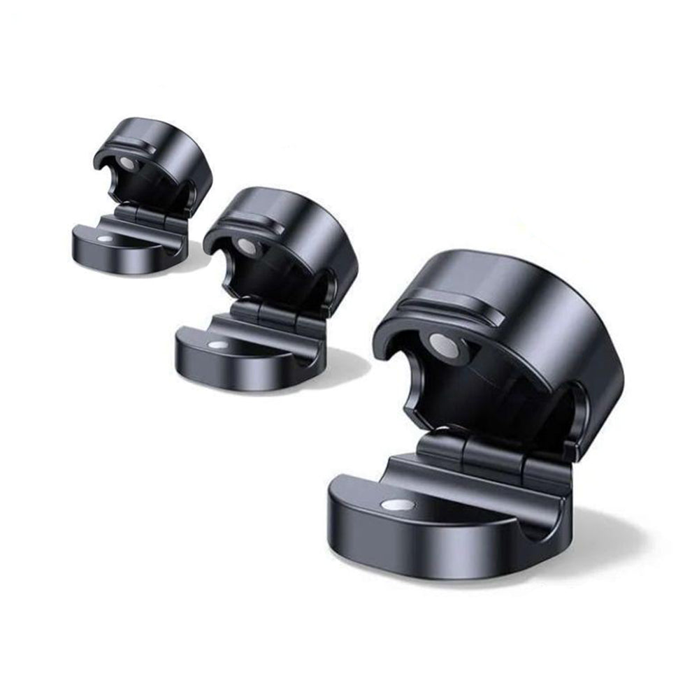 Suport Ugreen (set de 3) Cable Organizer LP886 (45797), Magnetic, 1x Holder Clip, for Desk, Negru