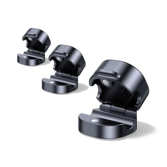 Suport Ugreen (set de 3) Cable Organizer LP886 (45797), Magnetic, 1x Holder Clip, for Desk, Negru