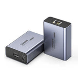 Adaptor Ugreen HDMI Over Ethernet CM455 (20519EU), Gri