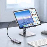 Hub/Dock Ugreen Docking Station CM511 (15597), Fast Charge, Type-C to 3x USB, Type-C PD100W, HDMI 4K@60Hz, 5Gbps, Plug&Play, Gri