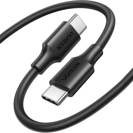 Cablu Ugreen US286 (50997), USB-C to USB-C, 3A, 60W, 1m, Negru