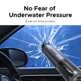 Gadget Ugreen Car Safety Hammer LP821 (35347), Emergency 2in1 Tool, Window Breaker, Seatbelt Cutter, Stainless Steel Blade, Gri