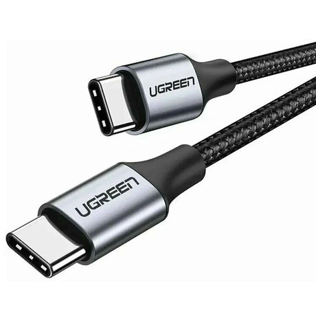 Cablu Ugreen US261 (50150), USB-C, 60W, 1m, Gri