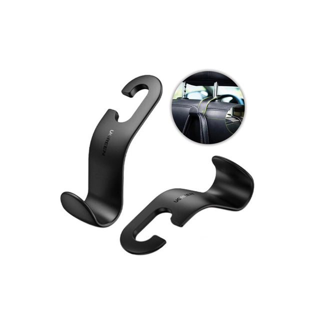 Gadget Ugreen Car Seat Hanger LP104 (30337), Max Load 20KG, Universal Back Seat Organizer, Negru