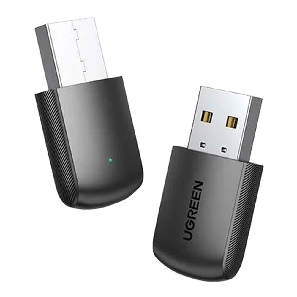Adaptor Ugreen Wi-Fi Adapter CM448 (20204), USB, 2.4Ghz/5Ghz, Built-in Single Antenna, Monitoring Mode Support, Negru