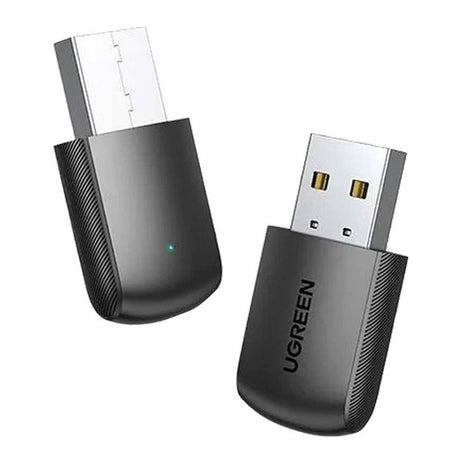 Adaptor Ugreen Wi-Fi Adapter CM448 (20204), USB, 2.4Ghz/5Ghz, Built-in Single Antenna, Monitoring Mode Support, Negru