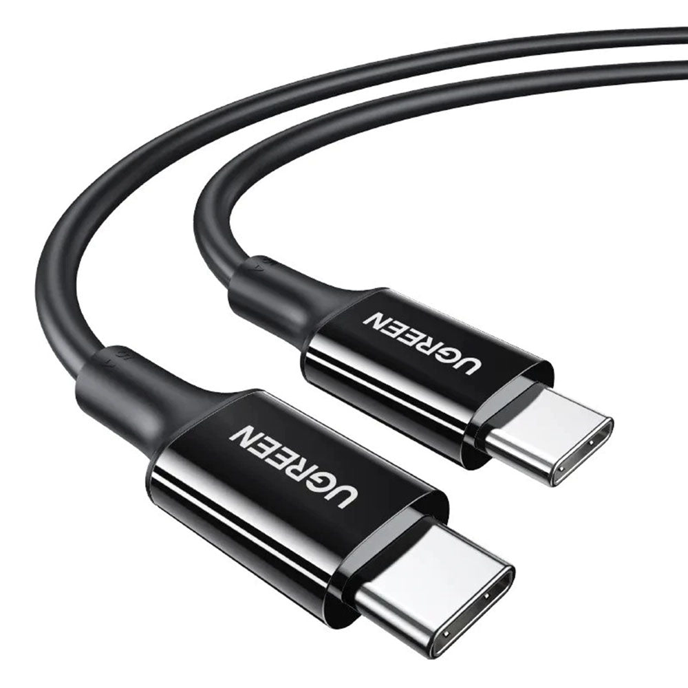 Cablu Ugreen US300 (80371), USB-C to USB-C, 5A, 100W, 1m, Negru