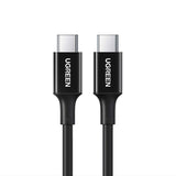 Cablu Ugreen US300 (80371), USB-C to USB-C, 5A, 100W, 1m, Negru