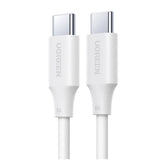 Cablu Ugreen US300 (60551), USB-C to USB-C, 5A, 100W, 1m, Alb