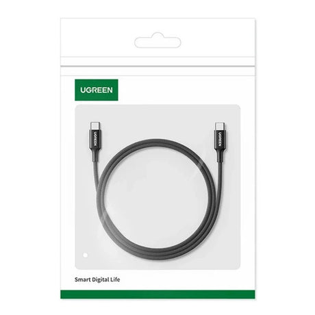 Cablu Ugreen US557 (15267), USB-C to USB-C, 5A, 100W, 1m, Alb