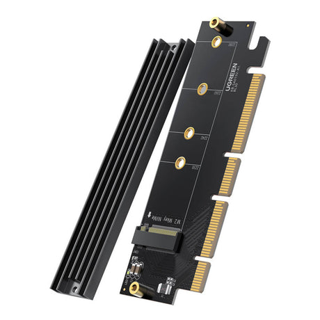 Stocare Ugreen Expansion Card CM465 (30715), PCIe 4.0 to M.2 NVMe, 64Gbps, Negru