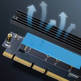 Stocare Ugreen Expansion Card CM465 (30715), PCIe 4.0 to M.2 NVMe, 64Gbps, Negru