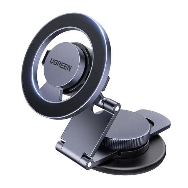 Suport Ugreen LP865 (45577), Magnetic Grip, for Dashboard, Universal, 360° Rotatable, Secure Fit, N52 Magnets, Negru