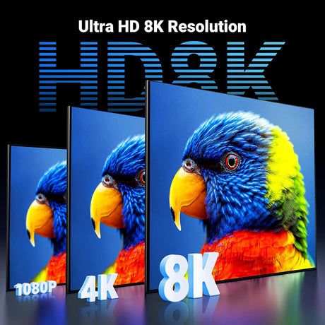 Cablu Ugreen HD140 (80403), HDMI, 8K@60Hz 48Gbps, 2m, Negru