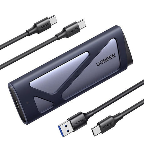 Stocare Ugreen Hard Drive Enclosure CM767 (15813), M.2 NVMe/SATA SSD, 10Gbps, Gri