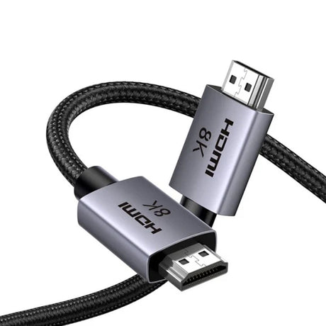 Adaptor Ugreen Video Cable HD171 (25908), HDMI to HDMI, 8K@60Hz, 48Gbps High Speed, Audio-Video, 3D, eARC, HDR, 1m, Gri