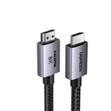 Adaptor Ugreen Video Cable HD171 (25908), HDMI to HDMI, 8K@60Hz, 48Gbps High Speed, Audio-Video, 3D, eARC, HDR, 1m, Gri