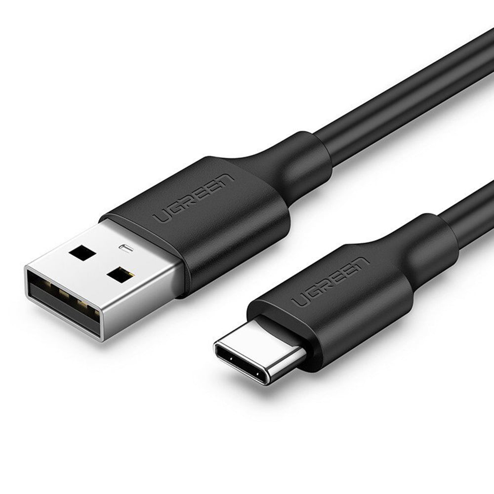 Cablu Ugreen US287 (60118), USB-C, 18W, 2m, Negru