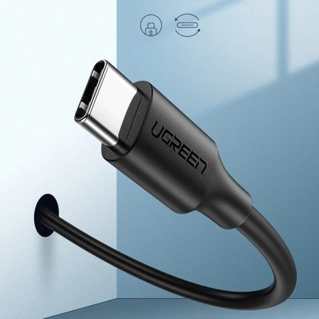 Cablu Ugreen US287 (60116), USB to Type-C, 3A, 18W, 1m, Negru